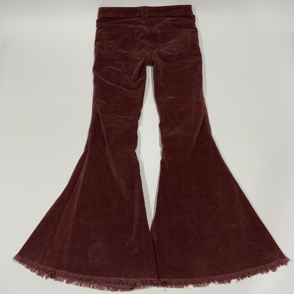 Free People Sz 28 Just Float On Flare Corduroy Pants - Picture 9 of 9
